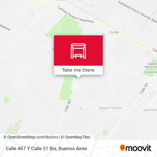 Mapa de Calle 467 Y Calle 31 Bis