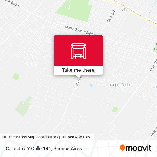 Calle 467 Y Calle 141 map