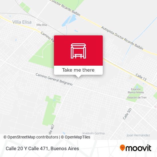 Calle 20 Y Calle 471 map