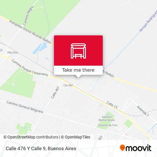 Calle 476 Y Calle 9 map