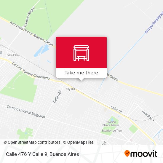 Mapa de Calle 476 Y Calle 9
