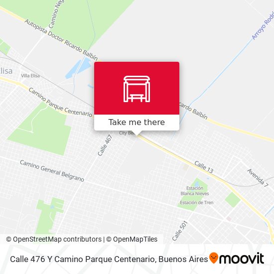 Mapa de Calle 476 Y Camino Parque Centenario