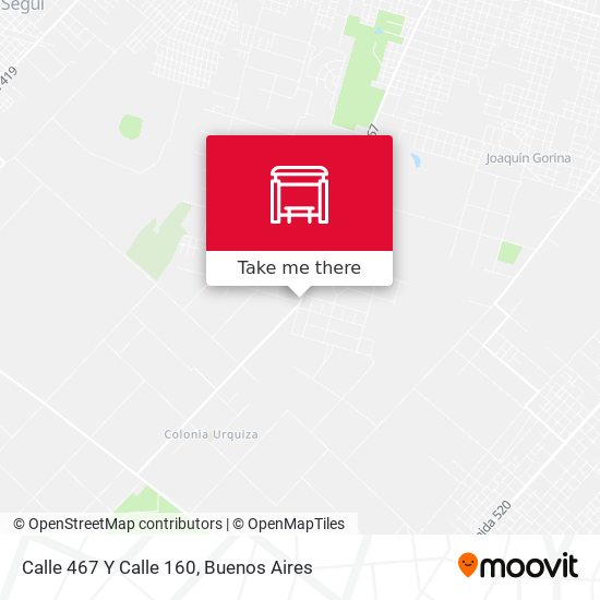 Mapa de Calle 467 Y Calle 160