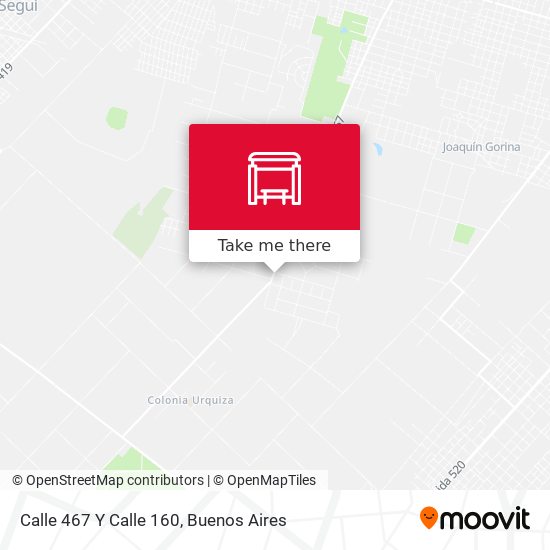 Mapa de Calle 467 Y Calle 160