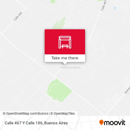 Calle 467 Y Calle 186 map