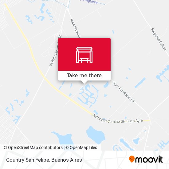 Country San Felipe map