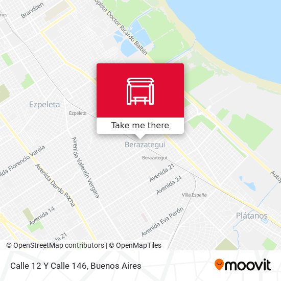 Calle 12 Y Calle 146 map