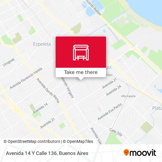 Mapa de Avenida 14 Y Calle 136