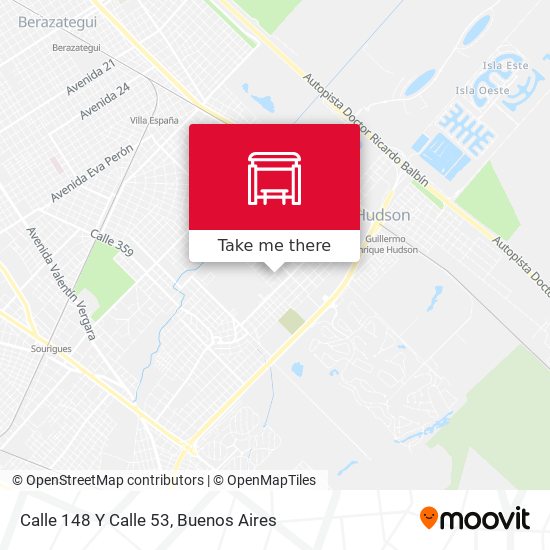 Calle 148 Y Calle 53 map