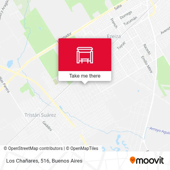 Los Chañares, 516 map