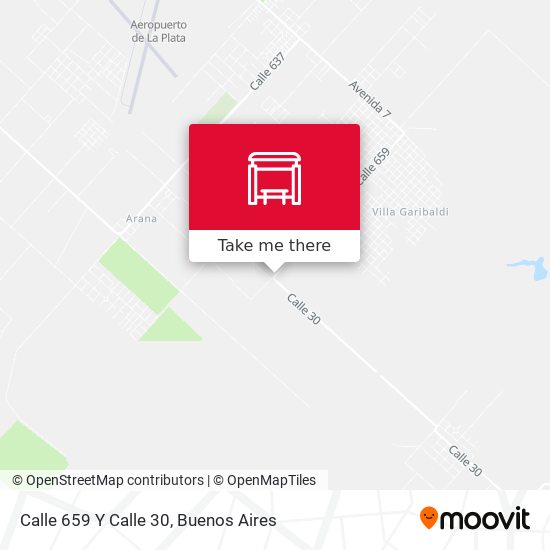 Mapa de Calle 659 Y Calle 30