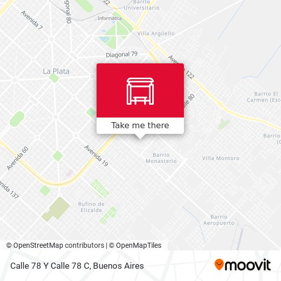 Mapa de Calle 78 Y Calle 78 C