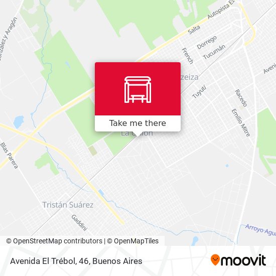 Avenida El Trébol, 46 map