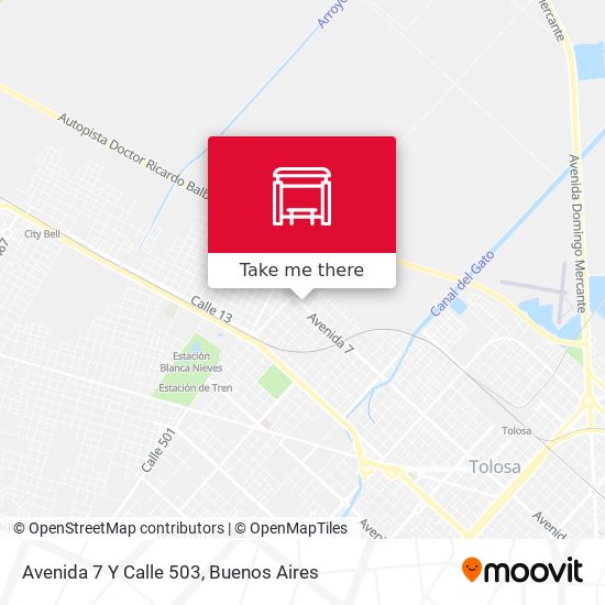 Avenida 7 Y Calle 503 map