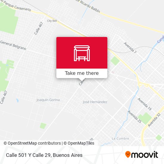 Calle 501 Y Calle 29 map