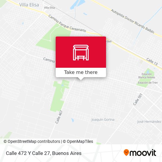 Mapa de Calle 472 Y Calle 27