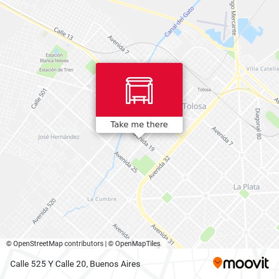 Calle 525 Y Calle 20 map