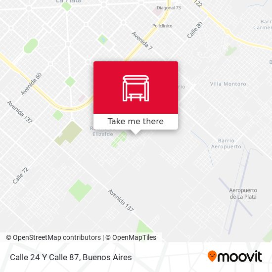 Calle 24 Y Calle 87 map