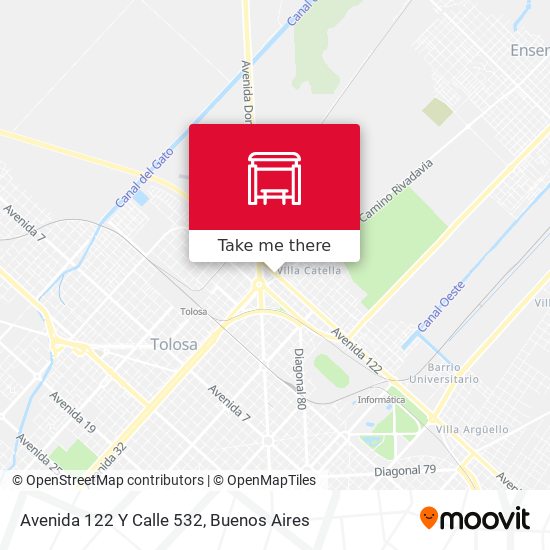Avenida 122 Y Calle 532 map