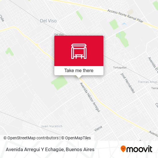Mapa de Avenida Arregui Y Echagüe
