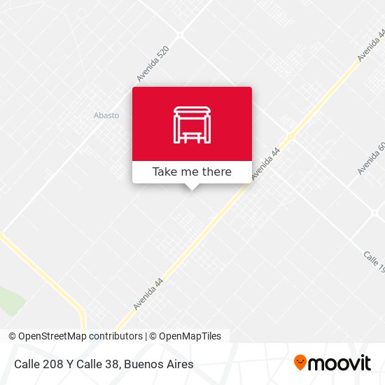 Calle 208 Y Calle 38 map