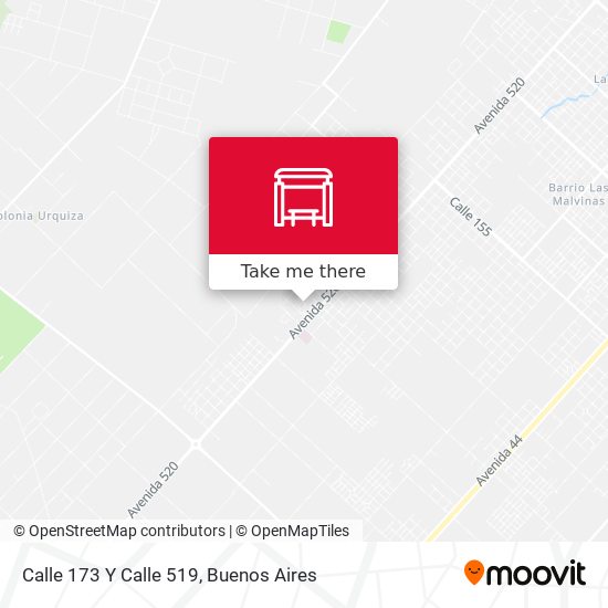 Calle 173 Y Calle 519 map