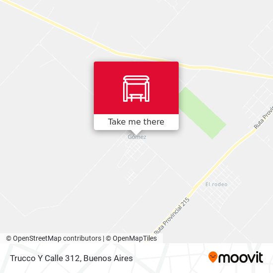Mapa de Trucco Y Calle 312