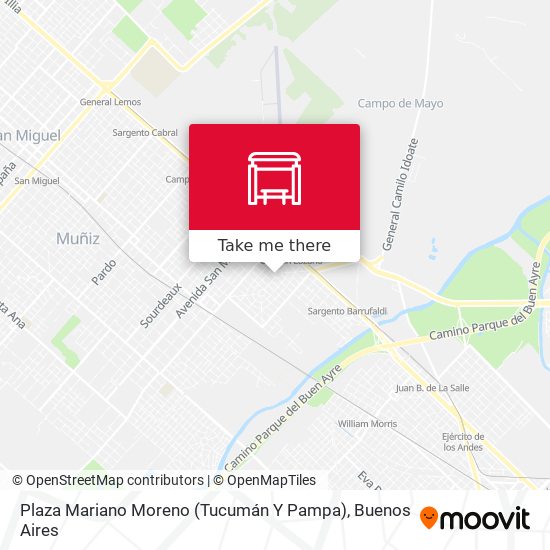 Plaza Mariano Moreno (Tucumán Y Pampa) map