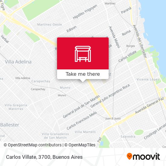 Carlos Villate, 3700 map