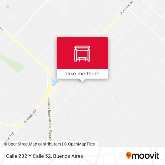 Mapa de Calle 232 Y Calle 52