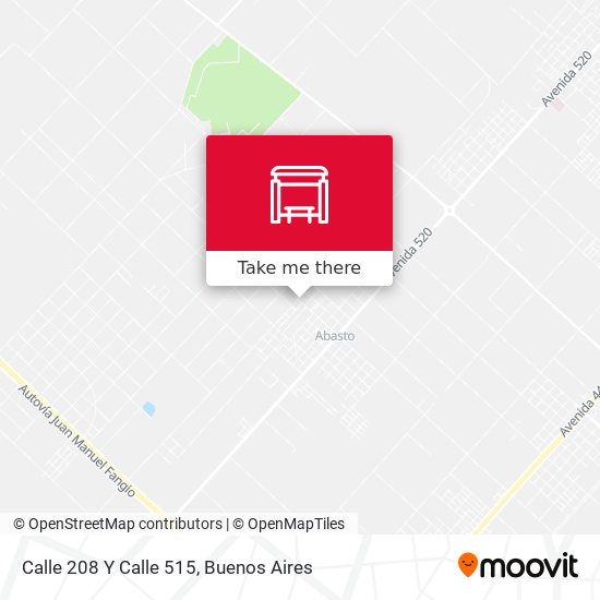 Mapa de Calle 208 Y Calle 515