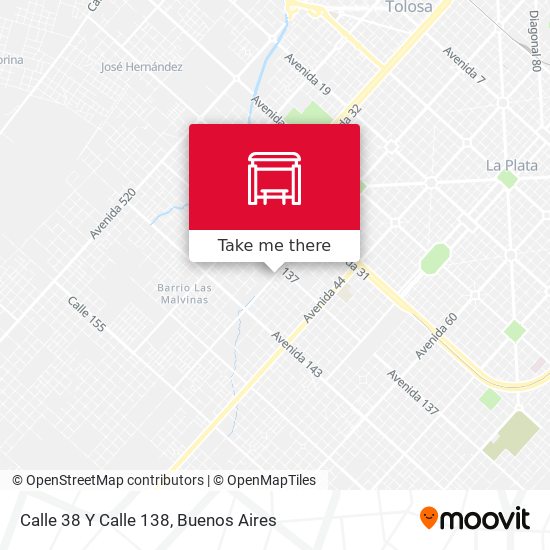 Calle 38 Y Calle 138 map