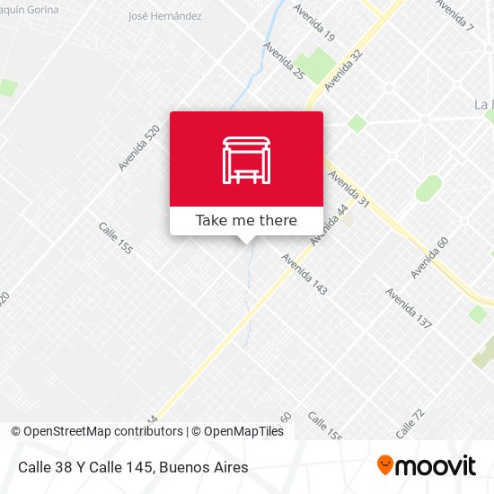 Calle 38 Y Calle 145 map