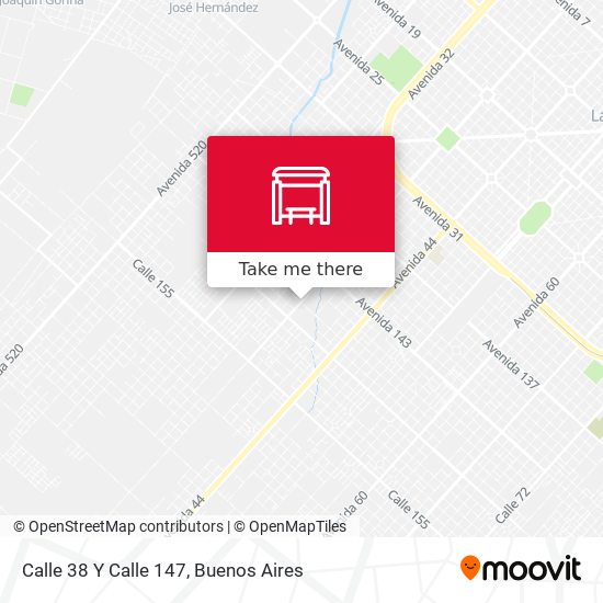 Mapa de Calle 38 Y Calle 147