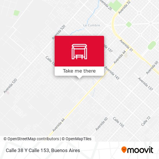 Calle 38 Y Calle 153 map