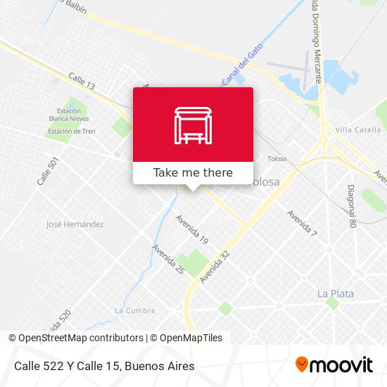 Calle 522 Y Calle 15 map