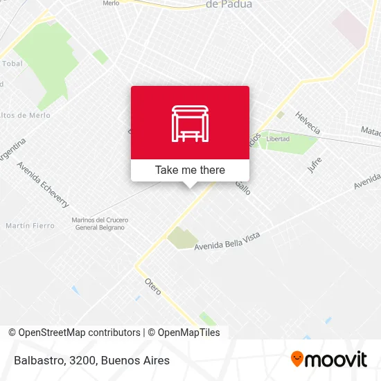 Balbastro, 3200 map