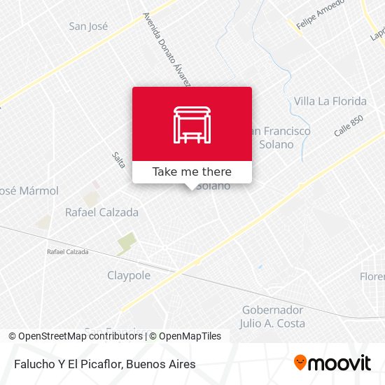 Falucho Y El Picaflor map