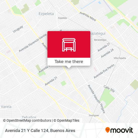 Avenida 21 Y Calle 124 map