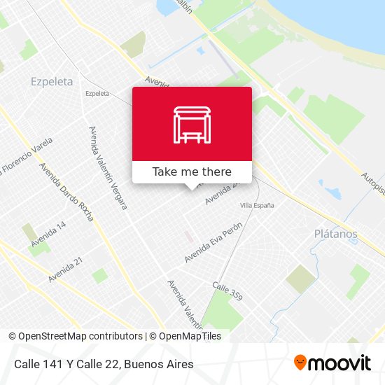 Calle 141 Y Calle 22 map