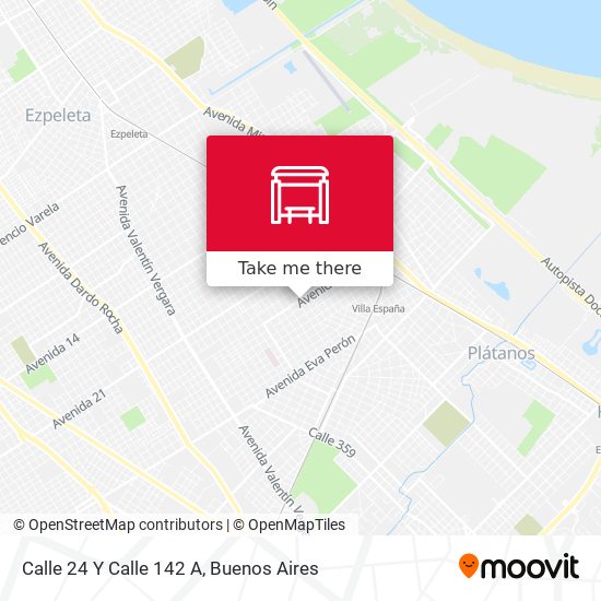 Calle 24 Y Calle 142 A map
