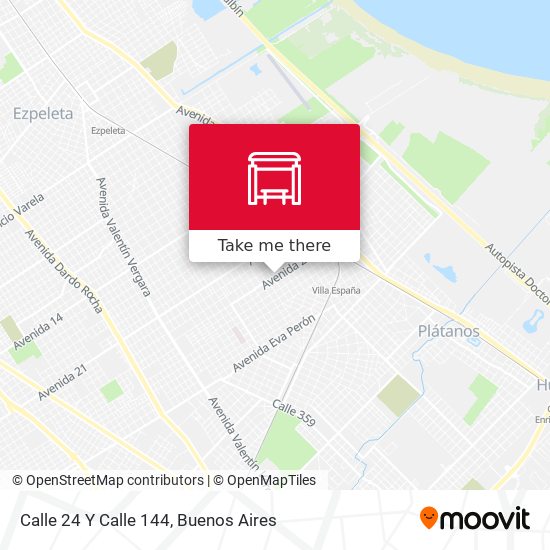 Calle 24 Y Calle 144 map
