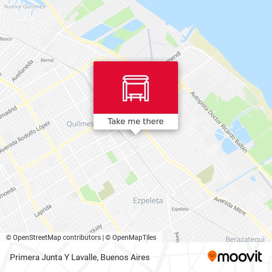 Mapa de Primera Junta Y Lavalle