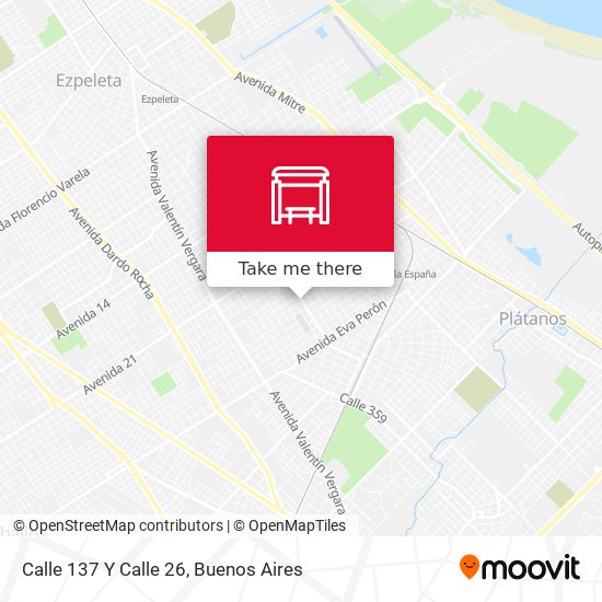 Mapa de Calle 137 Y Calle 26