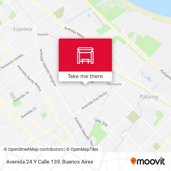 Avenida 24 Y Calle 139 map