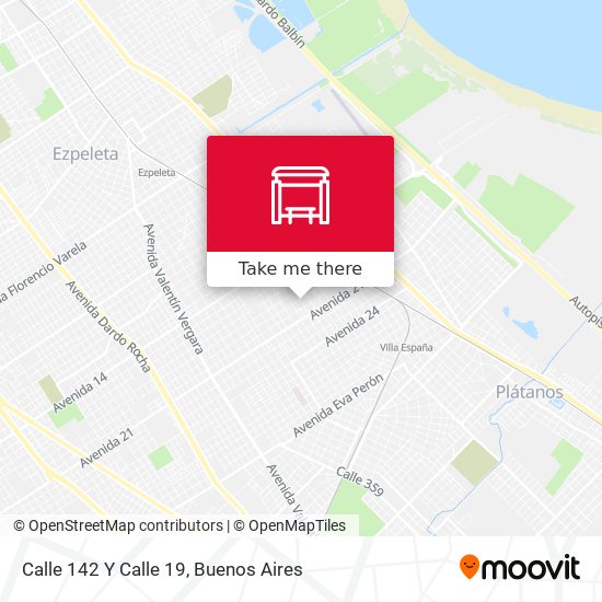 Mapa de Calle 142 Y Calle 19