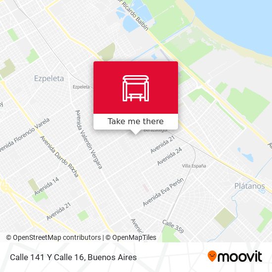 Calle 141 Y Calle 16 map