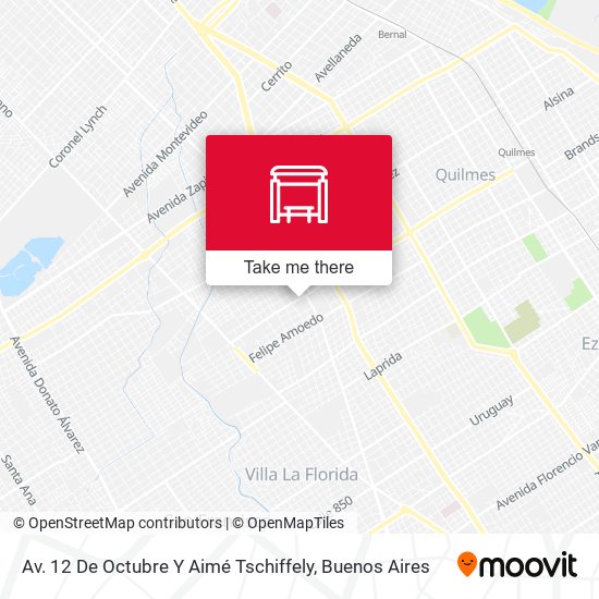 Mapa de Av. 12 De Octubre Y Aimé Tschiffely