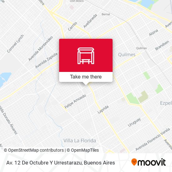 Mapa de Av. 12 De Octubre Y Urrestarazu