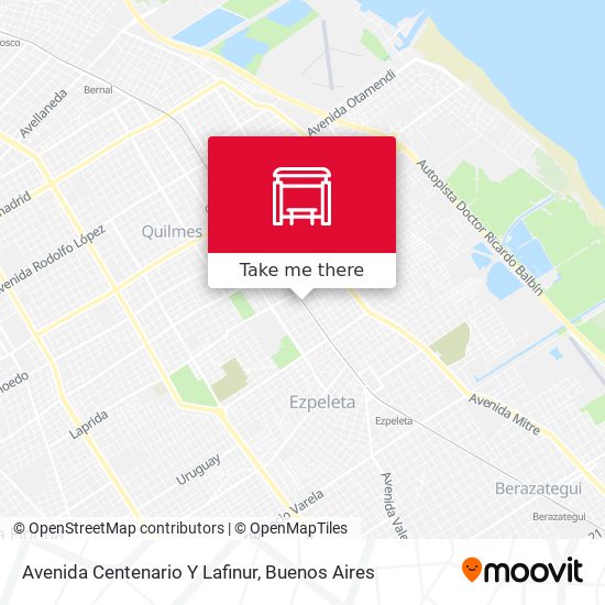 Avenida Centenario Y Lafinur map